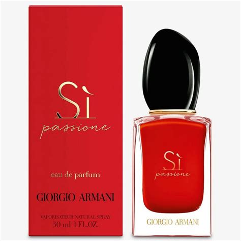 Buy Giorgio Armani Si Passione Eau De Parfum Spray 30ml1oz Online At Low Prices In India