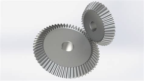 Solidworksbevel Gear Assembly Motion Youtube