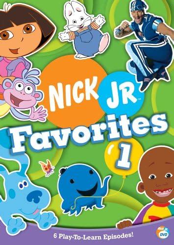 Nick Jr Favorites 1 Dvd Region 1 Us Import Ntsc Uk