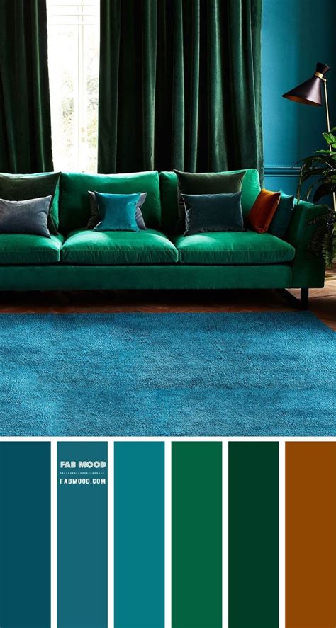 Blue Teal And Emerald Green Living Room Emerald Green Living Room