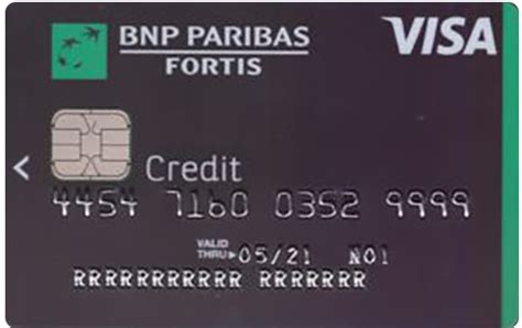 Bnp Paribas Fortis Carte Visa Classic Les Avantages