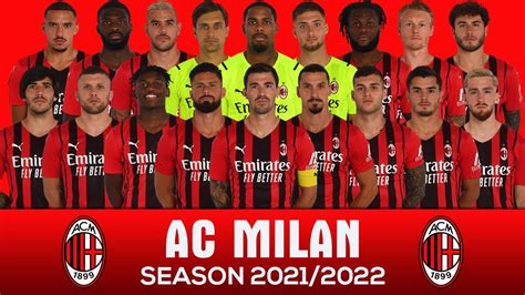 Ac Milan Squad 202223 Ft Giroud Ibrahimovic Maignan Brahim Diaz