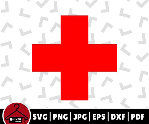 Red Cross Svg Medical Sign Nurse Clipart Hospital Medical Etsy