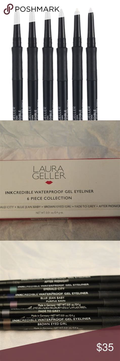 Laura Geller Inkcredible 6 Piece Gel Eyeliner Set Gel Eyeliner