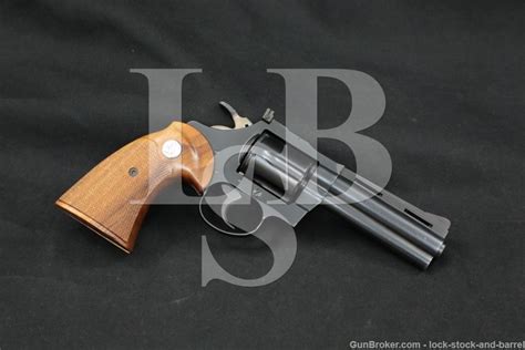 Colt Diamondback Model D5540 Blue 4″ 38 Special Revolver Mfd 1967 Candr
