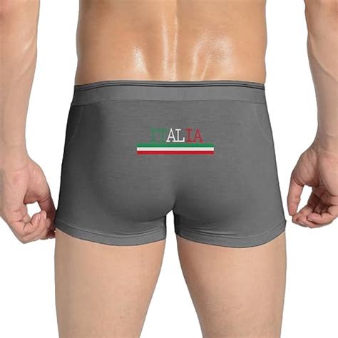 Cl Tt Mens Italia Italy Italian Flag Boxers Design Printing Smartlight