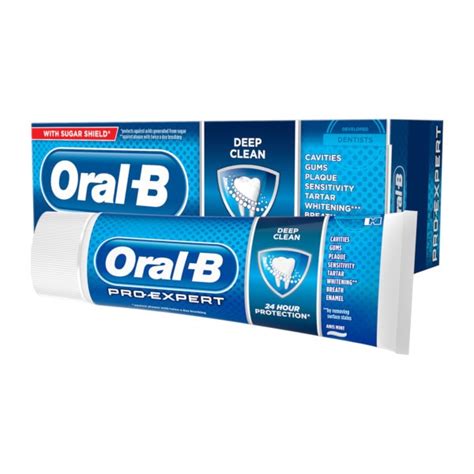 Oral B Pro Expert Deep Clean Toothpaste 75ml Savers Health Home Beauty