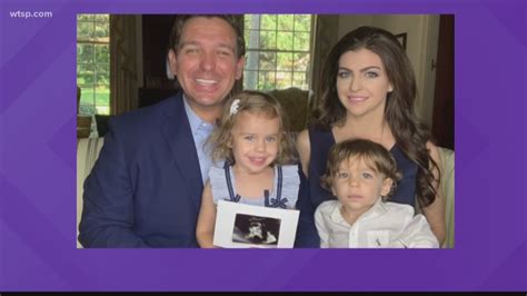 Florida Gov Ron Desantis Wife First Lady Casey Is Pregnant