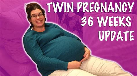 36 Weeks Twin Pregnancy Update Reached My Goal Youtube
