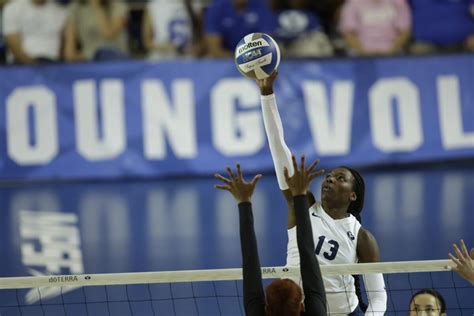No Byu Womens Volleyball Overpowers Mcneese News Sports Jobs