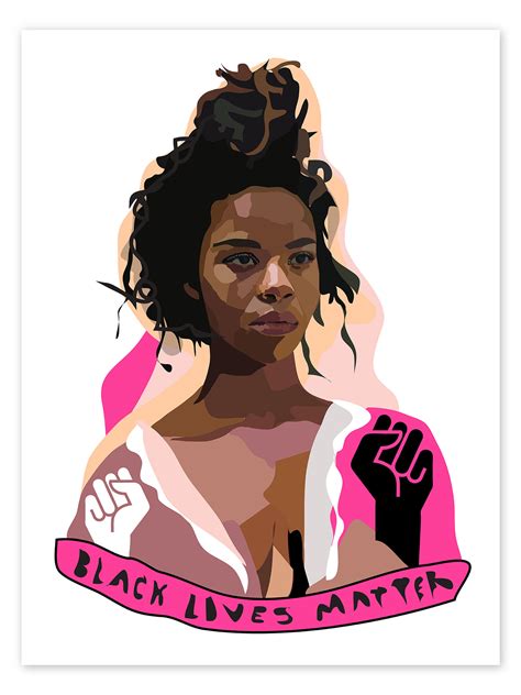 Black Lives Matter De Anna Mckay En Póster Lienzo Y Mucho Más