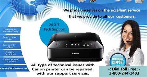 Canon Printer Support Concentrate On Canon Technical Support Services