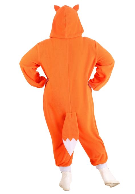 plus size cozy fox costume for adults