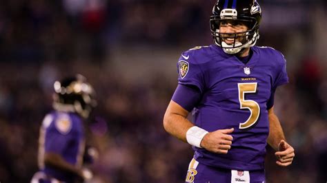 Joe Flacco Ridiculed By His Wife For Lining Up At Wide Receiver