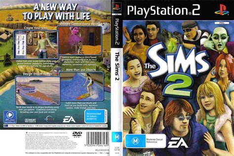 The Sims 2 PS2 Box Art