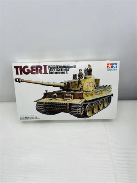 TAMIYA MILITARY MODEL Panzerkampfwagen VI Tiger I Sd Kfz 181 New