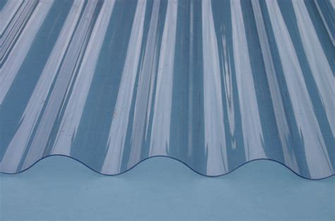 Clear Corrugated Roofing Sheet 24 X 06 Mtr 8ft X 2ft Low Profile