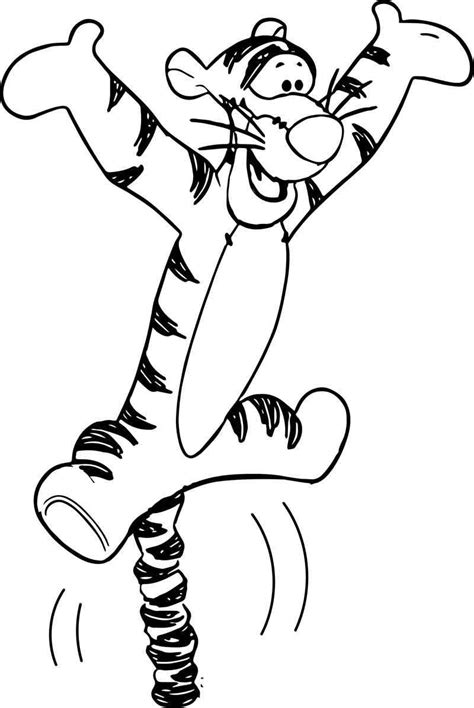 ️disney Tigger Coloring Pages Free Download