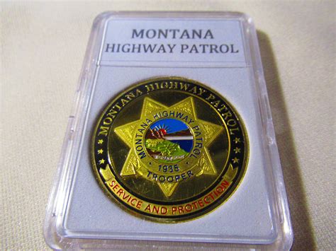 MONTANA HIGHWAY PATROL Challenge Coin | Etsy
