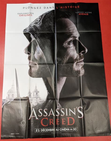 Affiche du film Assassin s Creed 2016 version 2 Cinéma Paradisio