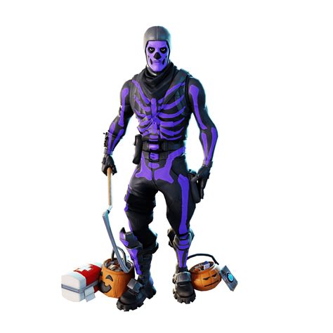 Purple Skull Trooper Blender Render Rfortnitebr