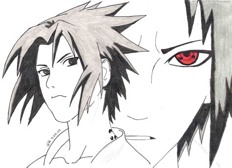 Naruto Sasuke Drawing
