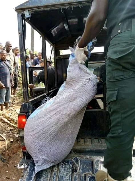 Tension As Police Discover Dead Body Wrapped In Sack Bag In Umuahia