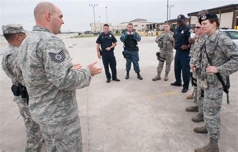Joint Forces Provide Base Security Air Mobility Command Article Display