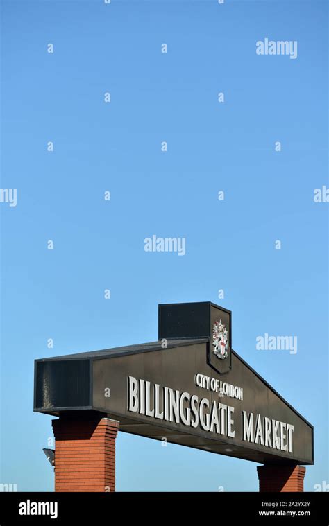 Billingsgate Market Trafalgar Way Poplar East London United Kingdom