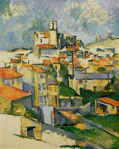 Paul Cézanne Gardanne 1886 Oil On Canvas Pablo Picasso Cezanne Art