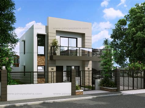 Modern House Design Series Mhd 2014014 Pinoy Eplans