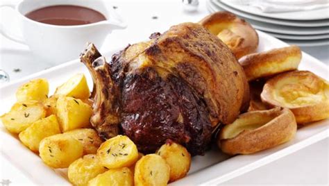 Bbc Food Recipes Roast Beef With Yorkshire Puddings Roast Potatoes