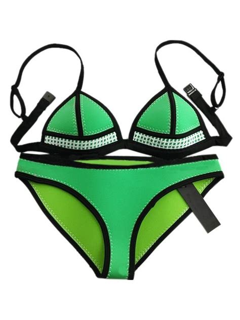Green Sexy Women Bikini Set Wt32980i Wonderbeauty China Trading
