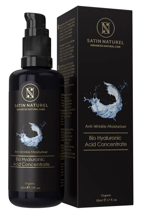 Hyaluronic acid allows for plumping of the skin from the outside in, therefore immediate the benefits of hydration are. Bio Hyaluronic Acid Concentrate Satin Naturel - Sérum