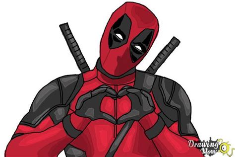 How To Draw Deadpool Step By Step Guide