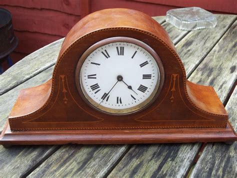 Antique 8 Day Mantle Clock Timepiece French Movement Antique Price Guide Details Page