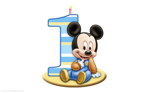 Mickey Mouse Birthday Baby Mickey Mouse Clipart Ba Shower 1st Birthday
