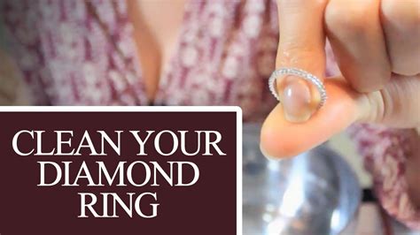 I take my precious gems (engagement ring and a few inherited pieces) to my local jeweler for a professional cleaning. Clean Your Diamond Ring! Jewelry Cleaning Ideas That Save Time & Money! (Clean My Space) - YouTube