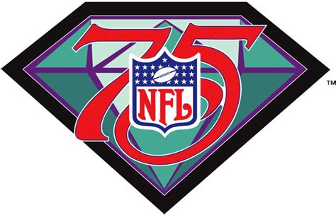 National Football League Anniversary Logo Football League National