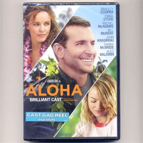 Aloha Pg Comedy Movie New Dvd Bradley Cooper Emma Stone