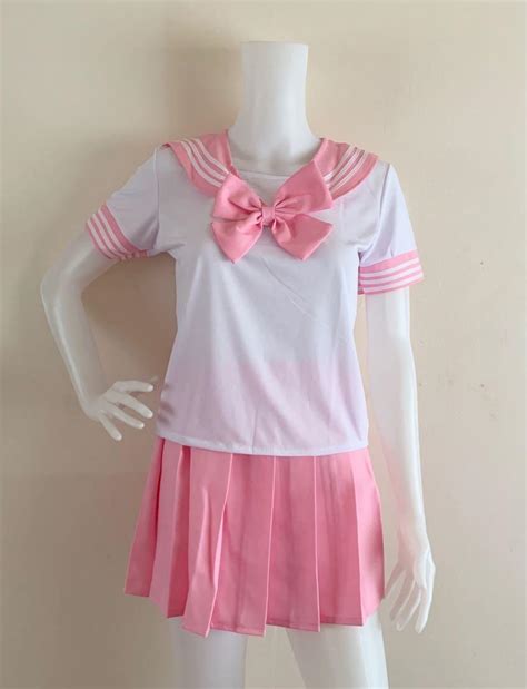 Pink Japanese School Uniform Cosplay Japanese School Uniform Womens