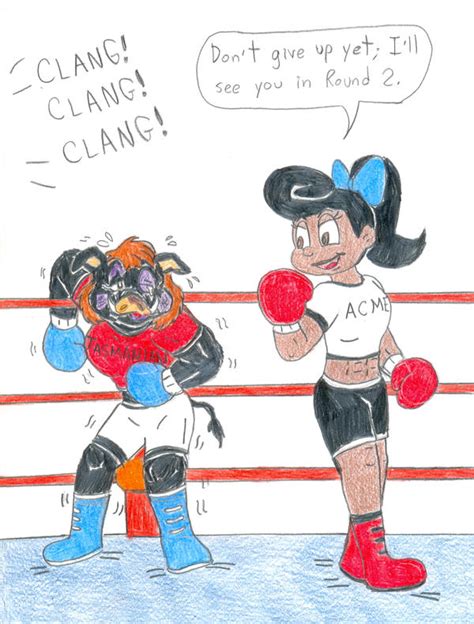 Boxing Girls Human Vs Hog By Jose Ramiro On Deviantart