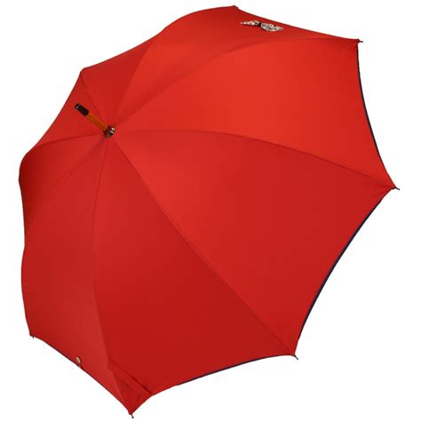 Parapluie Médium Rouge Petit Nœud Imprimé Fleuri H2o Parapluies