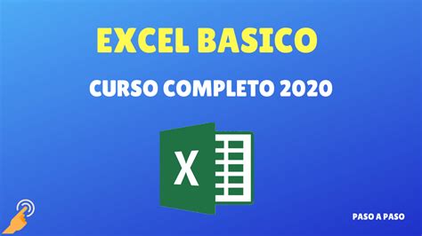 【curso Basico De Excel Paso A Paso 2020 100 Gratis】
