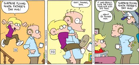 From The Archives Fathers Day Comics Foxtrot Comics By Bill Amend