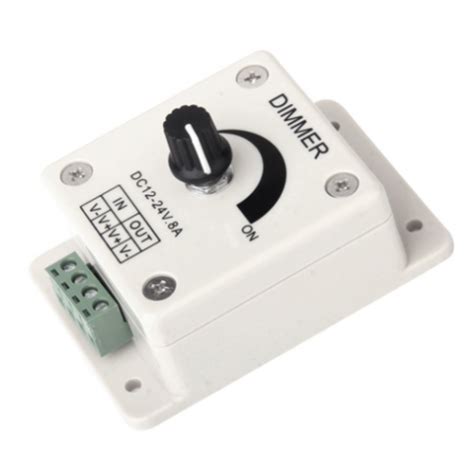 Brightness Controller Dimmer Switch Dc 12v 24v 8a Led Bulb