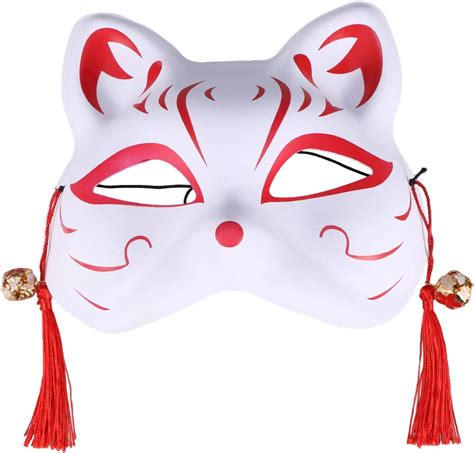 Amosfun Kattenmasker Japanse Anime Masker Cosplay Masker Voor Maskerade
