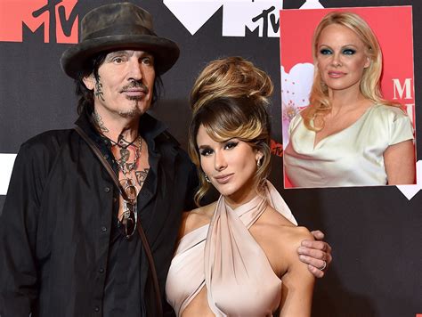 tommy lee s wife brittany furlan reacts to pamela anderson doc frenzy perez hilton