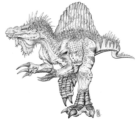 You may also furnish details as your child gets engrossed. Spinosaurus coloring, Download Spinosaurus coloring for ...