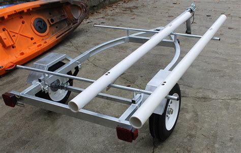 Kayak Trailer Bunks Diy Pvc Tube Kit Righton Trailer